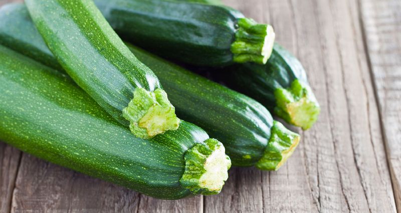 Organic Green Zucchini, for Cooking, Feature : Non Harmful