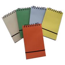 Rectangular Spiral pocket diary, for Home, Office, School, Size : 10x8Inch, 8x7Inch