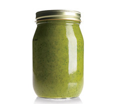 UMS Green Chilli Sauce, for Fastfood, Packaging Type : Glass Bottle
