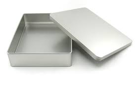Non Polished Aluminium Tin Box, for Candy, Cookies, Cosmetic Items, Packing Food, Feature : Corrosion Resistance