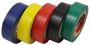 Plain PVC Insulation Tape, Width : 15-20mm