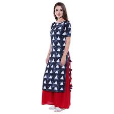 Checked Silk Kurtis, Occasion : Casual Wear, Formal Wear