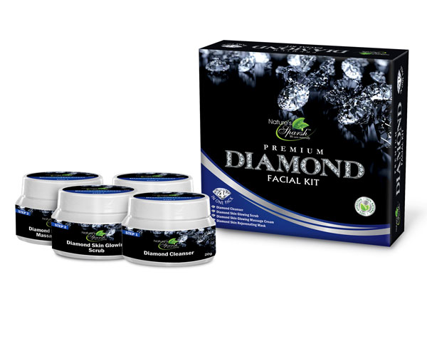 Nature's Sparsh 4 in 1 Diamond Facial Kit