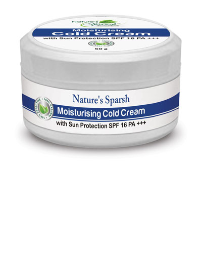 Nature's Sparsh Moisturizing Cold Cream, Packaging Type : Plastic Box