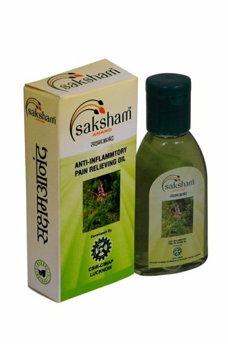 Saksham Anti-Inflammatory Pain Relieving Oil, Shelf Life : 36 months