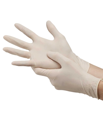 Latex examination gloves, for Clinical, Hospital, Laboratory, Length : 10-15inches, 15-20inches