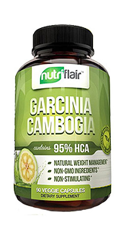 Nutri Flair Garcinia 95% Capsules, Packaging Type : Bottle
