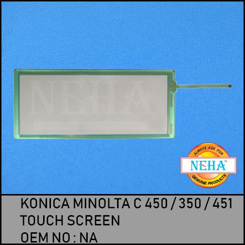 KONICA MINOLTA C 450 / 350 / 451 TOUCH SCREEN