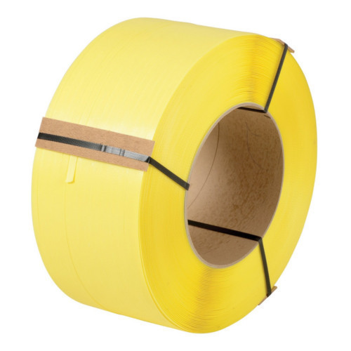 Polyester Yellow PET Strap Roll, for Packaging, Feature : Break Resistance, Durable, Fine Thickness