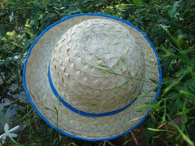 Round Palm Leaf Hat, for Wearing, Feature : Eco Friendly, Light Weight