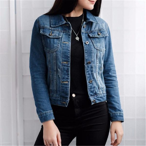 Ladies Denim Jacket, Gender : Female, Occasion : Casual Wear at Rs 750 ...