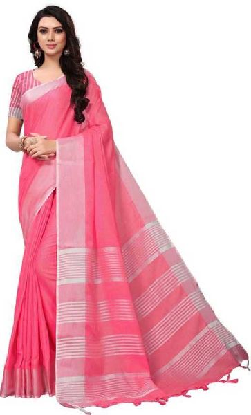 Cotton Sarees, for Easy Wash, Shrink-Resistant, Width : 5.5 M
