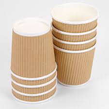 Plain Disposable Coffee Cups, Shape : Round