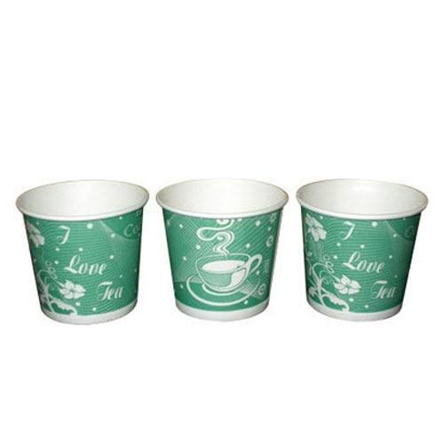 Printed Disposable Tea Cups, Shape : Round