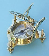 Sundial Clock Compass