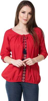 jeans top for girls flipkart