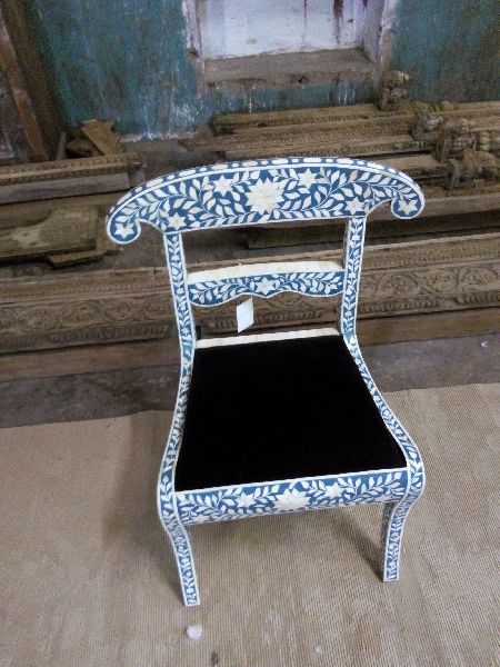 Polished Bone Inlay Chair, for Home, Restaurent, Feature : Easy To Place, High Strength, Stylish