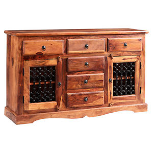 Solid wood antique jali cabinet