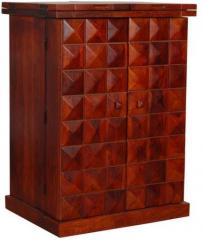 Polished solid wood bar cabinet, Feature : Accurate Dimension, Easy To Clean