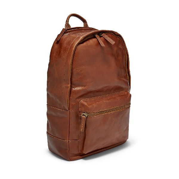 Brown Leather Backpack Bag