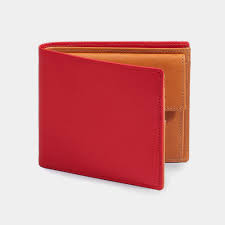 Plain Mens Red Leather Wallet, Technics : Machine Made