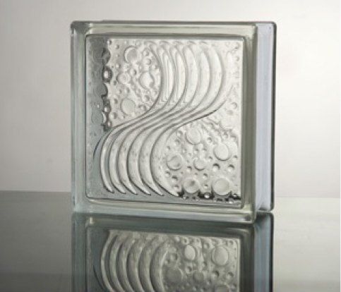Sea View Glass Brick, for Home, Office, Industrial