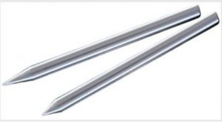 Round Polished Galvanized Iron Earthing Rod, Feature : Excellent Quality, High Strength