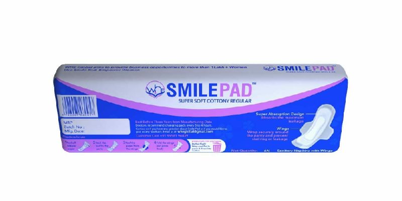 Smilepad Super Soft Cottony Regular 240mm, Style : Disposable