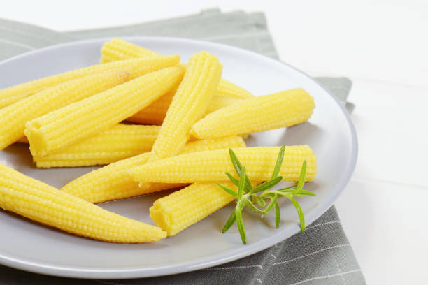 Common Baby Corn Kernels, for Cooking, Packaging Type : Plastic Packet