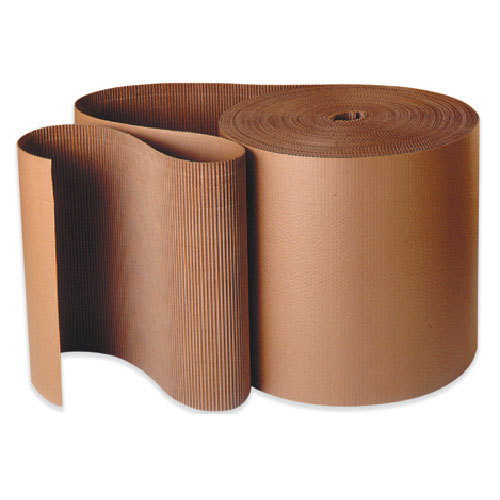 Brown Corrugated Roll