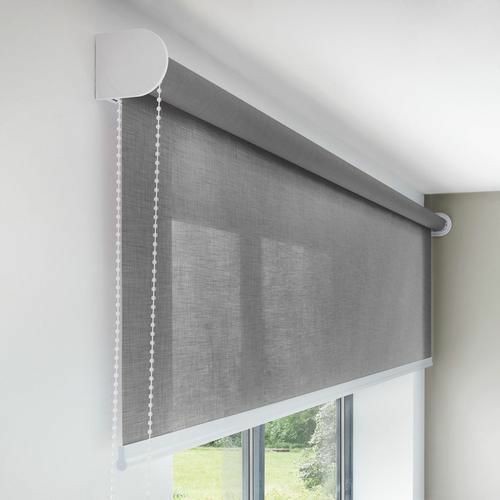 Horizontal Cotton roller blinds, for Home, Office, Pattern : Plain