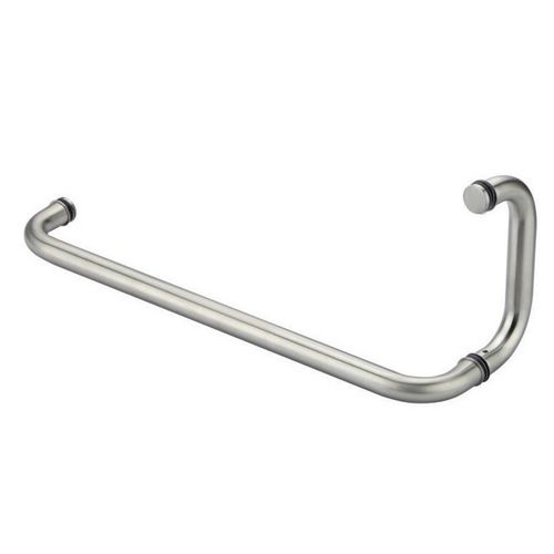 Silver Stainless Steel Shower Door Handle, Feature : Rust Proof, Sturdy Design