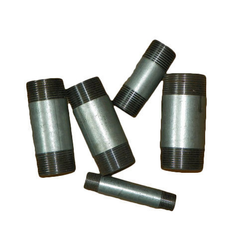 Polished Carbon Steel Nipple, for Pipe Fittings, Feature : Corrosion Proof, Fine Finished