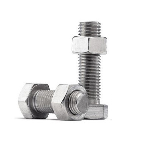 Power Coated Titanium Nut Bolts, for Fittings, Feature : Auto Reverse, Corrosion Resistance