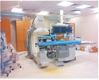 Polished Catheterization Laboratory, for Hospital