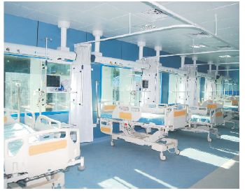 Aluminium Alloy Intensive Care Unit, for Hospital