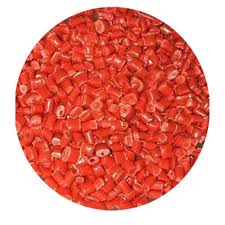 Round Red HDPE Granules, for Blow Moulding, Blown Films, Pipes, Grade : Extrusion Grade