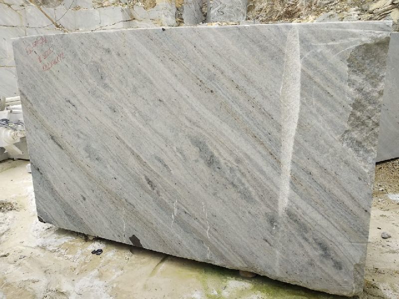 Brownish White Marble Blocks