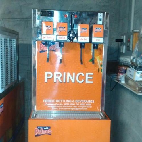 5 Valve Soda Vending Machine, Size : 45x18x22cm