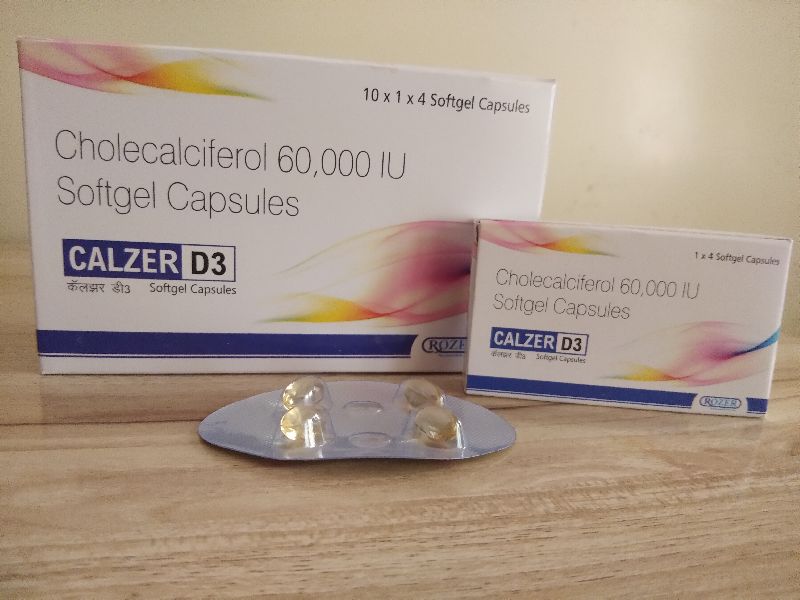 CALZER D3, Dosage Form : SOFT CAPSULE