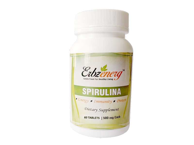 ERBZENERG Spirulina Tablet, Shelf Life 2 Year at Rs 145 / Bottle in
