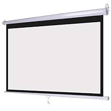 Classy White HDPE Projection Screens, for Indoor Use, Outdoor Use, Style : Ceiling Mount, Duall Mount