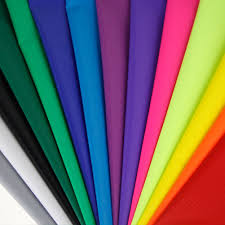 Plain nylon fabric, Color : Red, Pink, Blue, Yellow, Green, White, Black, Purple, Light Blue