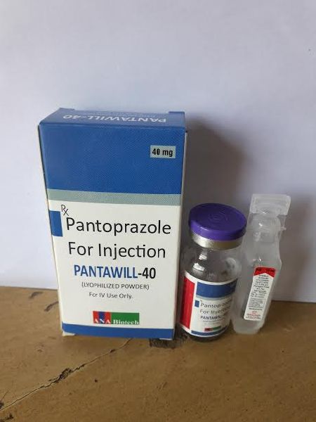 Pantawill-40 Injection, for Clinical, Hospital, Form : Liquid