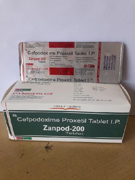 Zanpod-200 Tablets, Purity : 95%