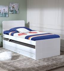 Rectangular Non Polished Hemlock Wood Single Bed, Storage Capacity : 100-200kg, 200-300kg, 300-400kg