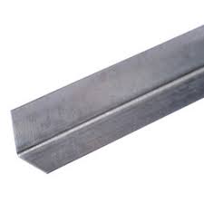 Non Poilshed GI Steel Angle, for Construction, Marine Applications, Water Treatment Plant, Length : 1-1000mm