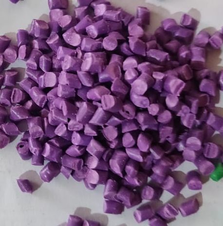 Milky Purple PP Plastic Granules, for Injection Molding, Shape : Oval, Rectangular