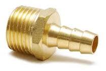 Coated Brass Female Nipple, Size : 0-10cm, 10-20cm, 20-30cm, 30-40cm, 40-50cm