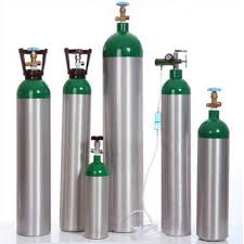 Oxygen Gas Cylinder, for Commercial, Industrial, Medical, Certification : ISI Certified